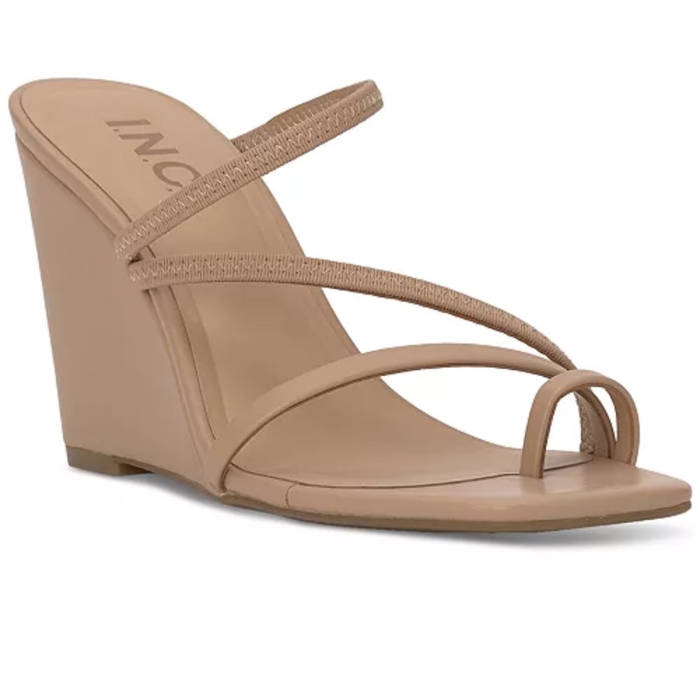 INC International Concepts Eiana Toe-Ring Wedge Sandals